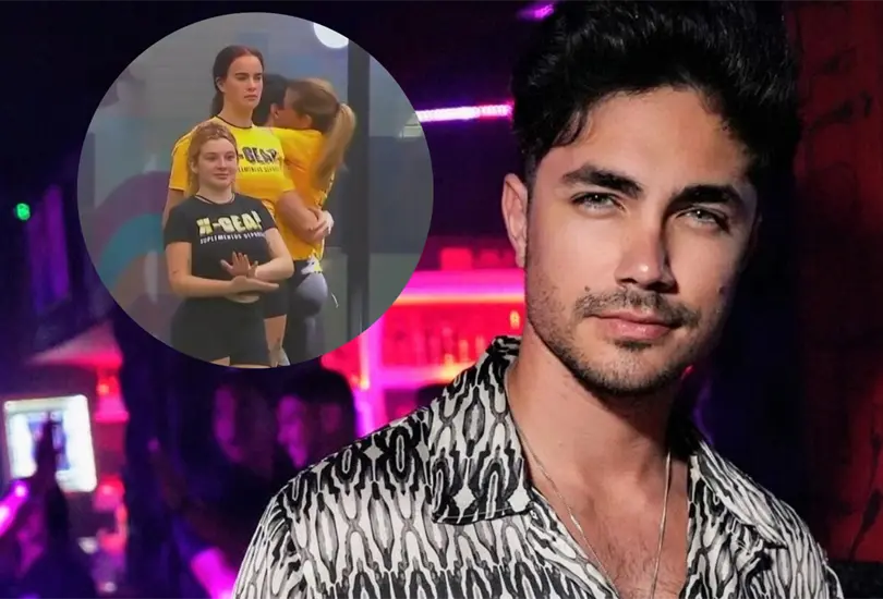 El actor cubano tambi&eacute;n habr&iacute;a jalado el cabello de Briggitte Bozo en LCDLF