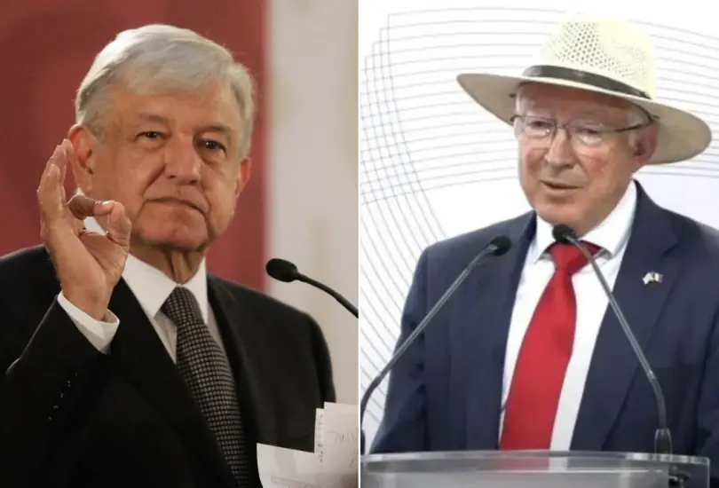 El presidente se lanz&oacute; contra la postura del embajador de Estados Unidos