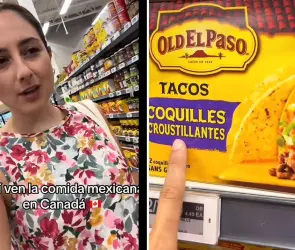 No comemos eso: joven se indigna por comida mexicana que venden en Canadá