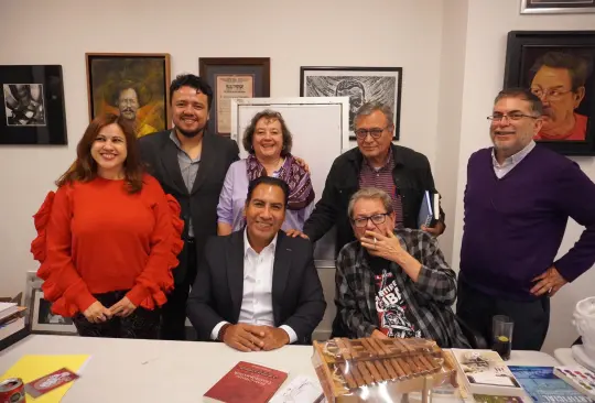 Eduardo Ramírez presenta programa de lectura en Chiapas