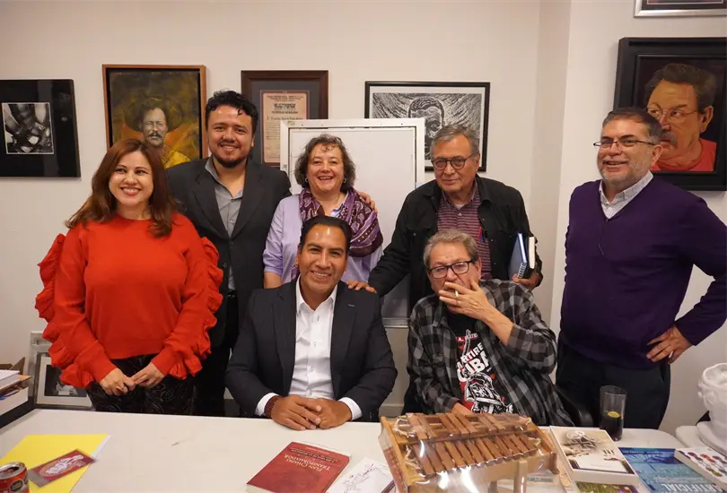 Eduardo Ram&iacute;rez presenta programa de lectura en Chiapas