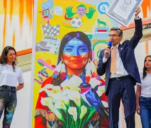 Récord Guinness en Guanajuato: El mural más grande del mundo