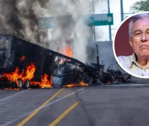 "Un incidente sin consecuencias": Rubén Rocha minimiza jornada violenta en Sinaloa
