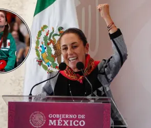 Claudia Sheinbaum felicita a Haidee Aceves por su segunda medalla de plata en natación paralímpica