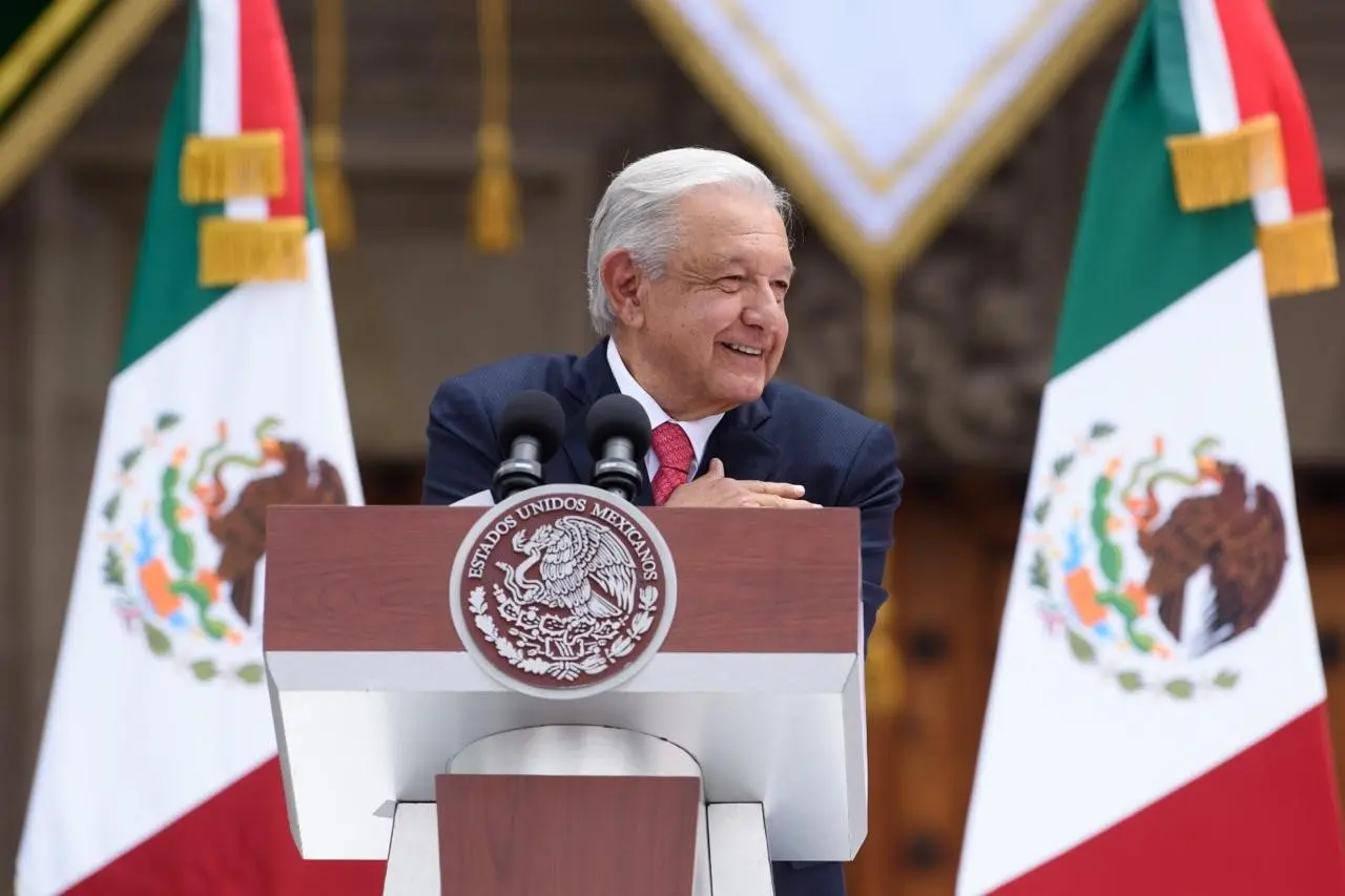 El presidente expresó su agradecimiento a sus seguidores por asistir a su discurso. 