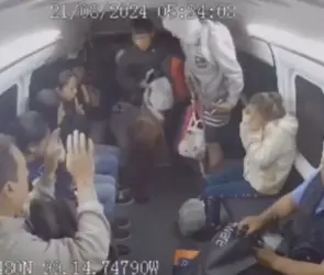 Ya te la sabes: filtran video de violento asalto en combi en Naucalpan