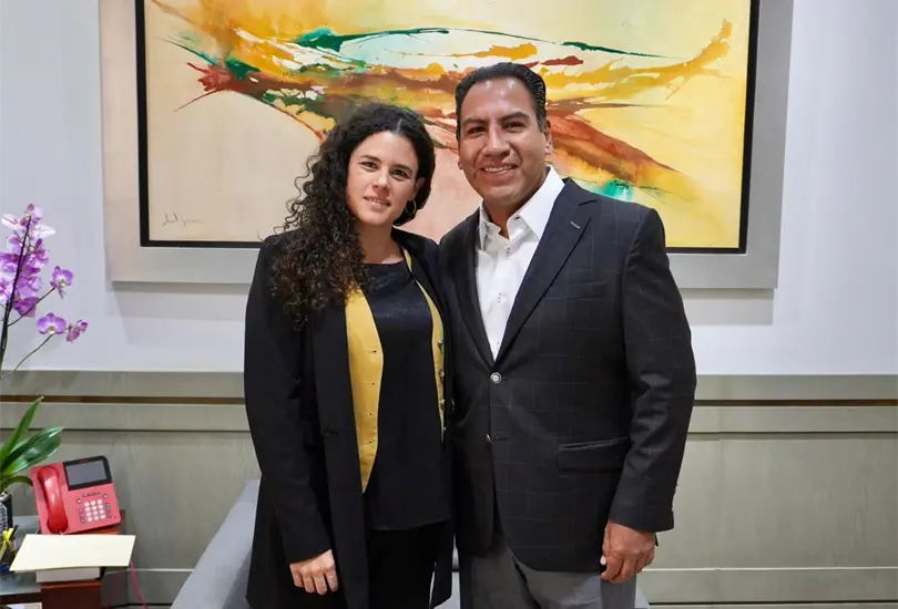 Eduardo Ram&iacute;rez sostuvo una reuni&oacute;n con Luisa Alcalde para fortalecer lazos de cooperaci&oacute;n
