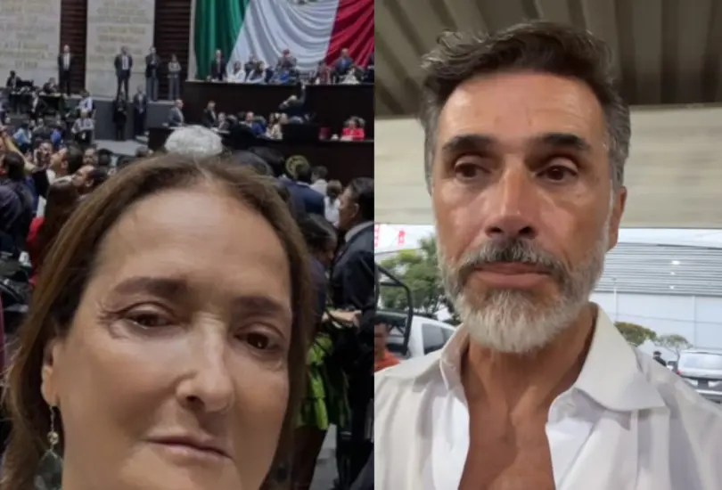 Critican a Sergio Mayer y Patricia Armendáriz por confundir la reforma al poder judicial. Critican a Sergio Mayer y Patricia Armendáriz por confundir la reforma al poder judicial.