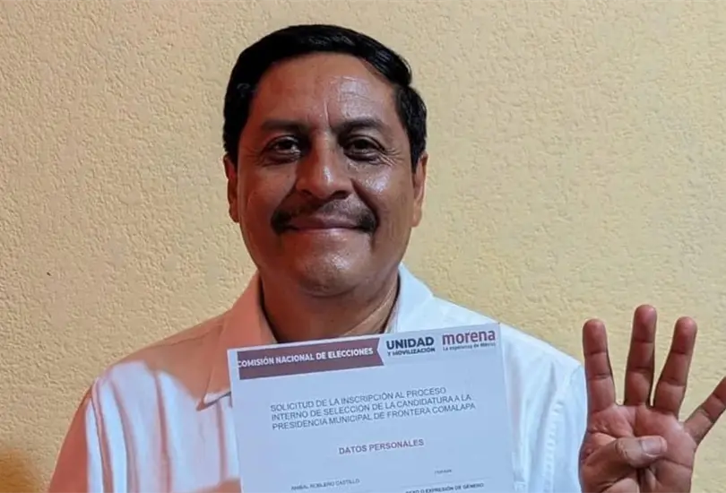 Reportan secuestro de An&iacute;bal Roblero Castillo