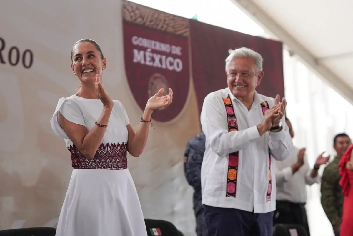 AMLO y Sheinbaum se elogian Especial