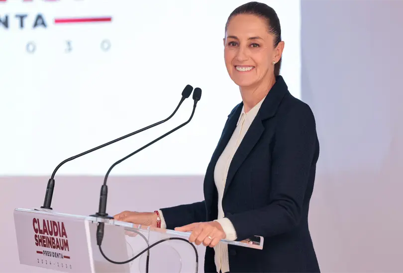 Sheinbaum se despide de Morena para iniciar su sexenio