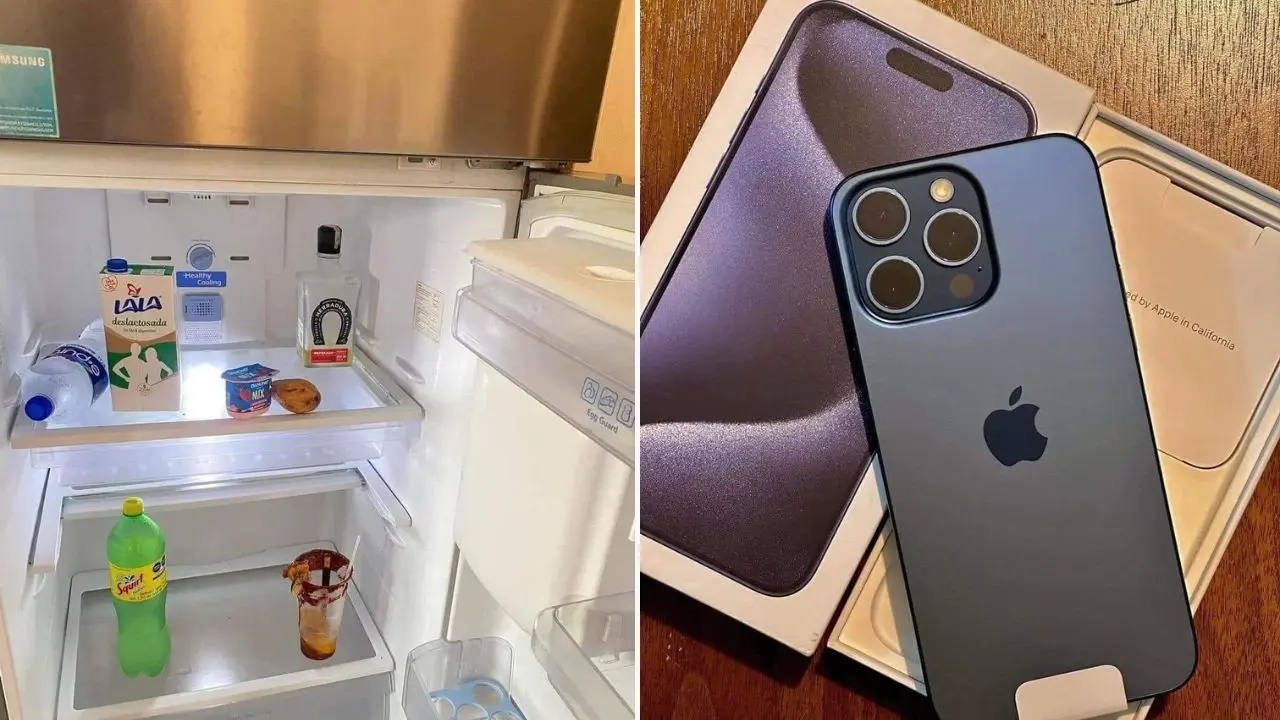 Mi refrigerador / el iphone que me compré porque ya necesitaba actualizarlo