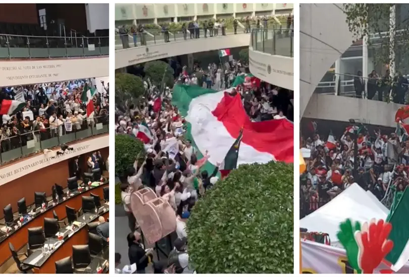 As&iacute; fue el portazo en el Senado de los opositores a la reforma judicial
