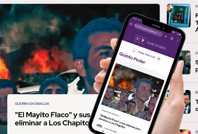 Nuevo dise&ntilde;o de Quinto Poder.