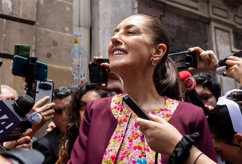 Sheinbaum celebr&oacute; que la mayor&iacute;a de los congresos estatales avalaron la reforma judicial.