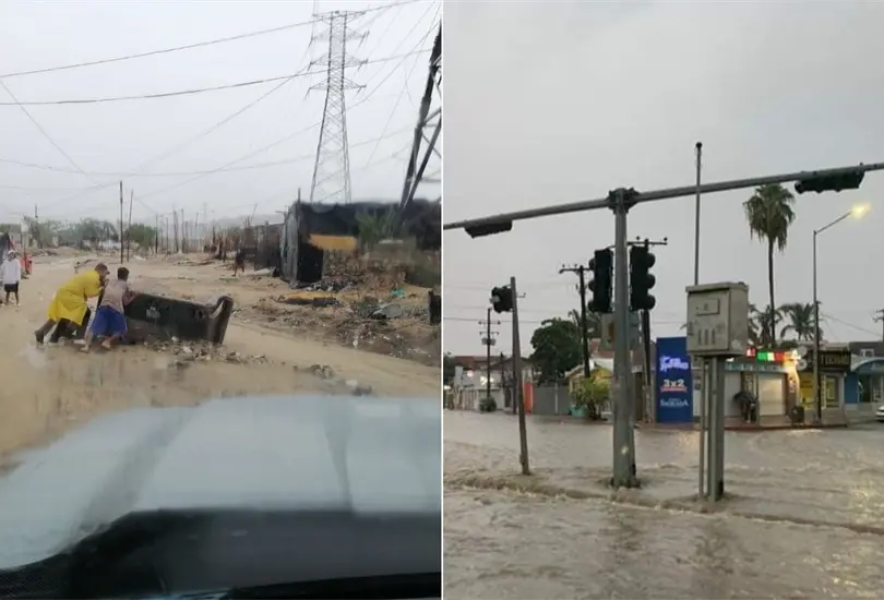 Se ha emitido una alerta m&aacute;xima debido al paso de la tormenta tropical Ileana