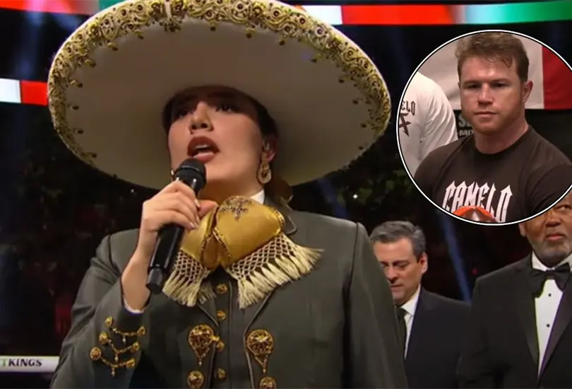 El boxeador mostr&oacute; su apoyo a la cantante