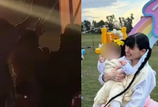 Cazzu organizó una singular fiesta para celebrar el primer año de su hija y Christian Nodal viajó a Argentina para estar presente.