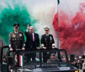 Así se vivió el desfile militar por el 214.º aniversario de la Independencia de México