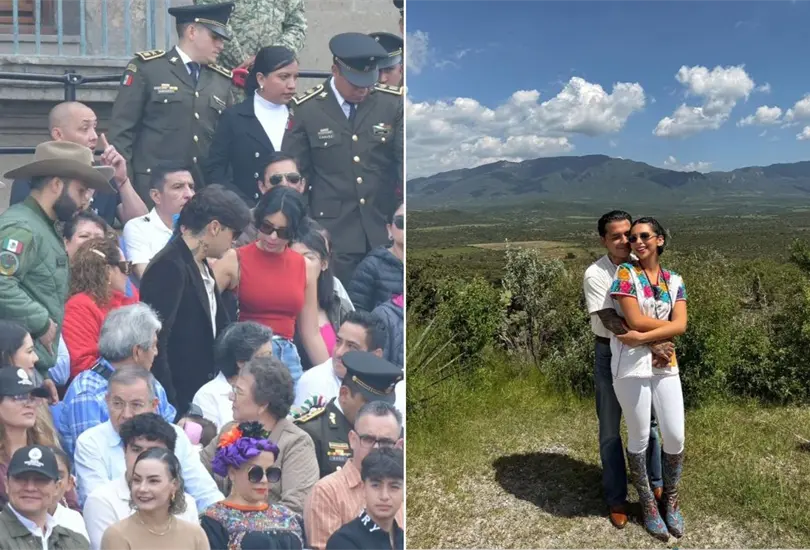 As&iacute; reaparecieron ambos cantantes en el Desfile Militar