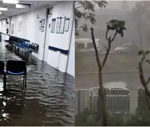 Inundaciones en Viaducto y hospitales, alerta roja en cinco alcaldías 