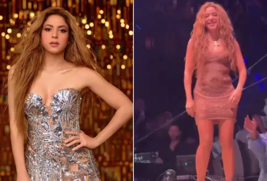 Shakira prefirió bajarse del escenario al darse cuenta