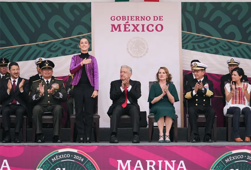 Fuerzas Armadas listas para trabajar bajo el mando de Sheinbaum Fuerzas Armadas listas para trabajar bajo el mando de Sheinbaum