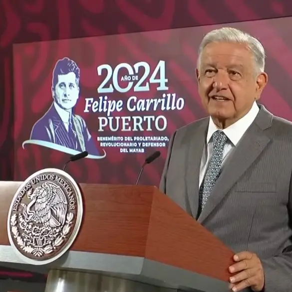 AMLO ridiculiza a Zedillo por afirmar que México se dirige a una dictadura: "Es de risa"