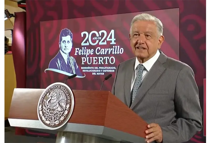AMLO ridiculiza a Zedillo por afirmar que M&eacute;xico es una dictadura
