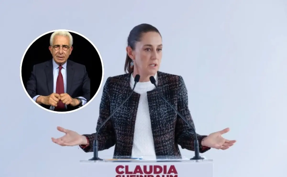  Esta fue la reacción de la presidenta electa ante la intervención del expresidente ante la intervención de Zedillo. 