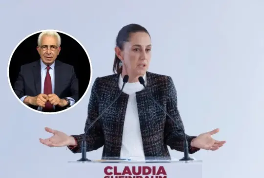 Esta fue la reacción de la presidenta electa ante la intervención del expresidente ante la intervención de Zedillo.