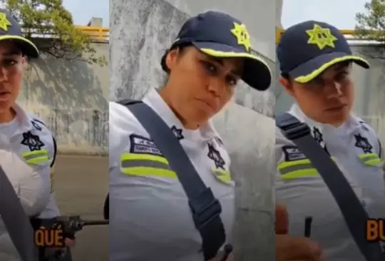 Oficial se muestra amable tras recibir mordida de 3 mil pesos | VIDEO