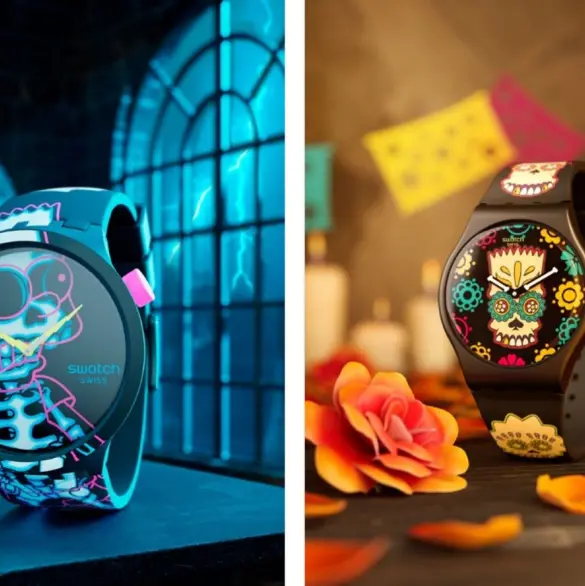 Lanzan relojes de Los Simpson para el Día de Muertos