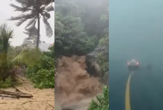 El fenómeno provocará fuertes lluvias en varios estados del país.