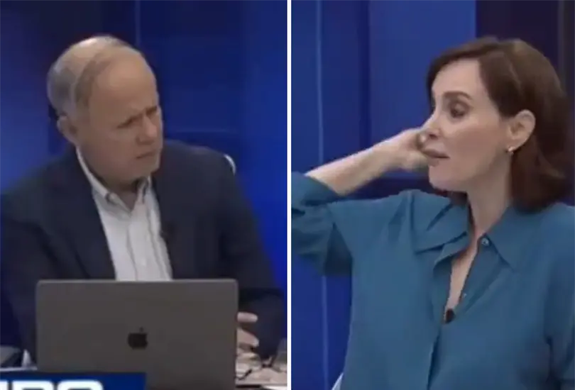 El insulto de Lilly T&eacute;llez a senadora de Morena.