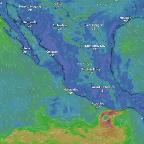 Alertan por tormenta tropical John: estos son los estados que afectará