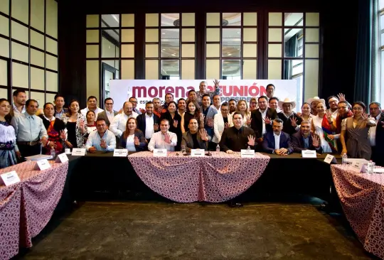 Eduardo Ramírez se reúne con presidentes municipales Morena