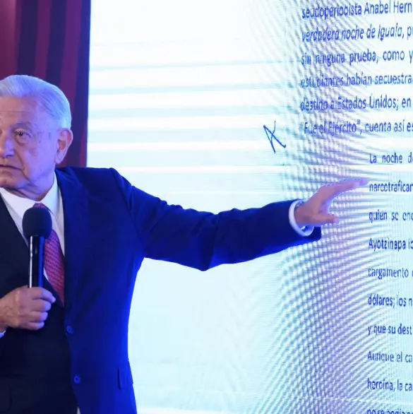 Nunca dejamos de buscarlos: AMLO envía carta a familiares de jóvenes de Ayotzinapa