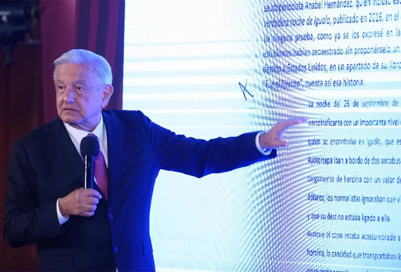La carta que AMLO envi&oacute; a los padres de los normalistas de Ayotzinapa.
