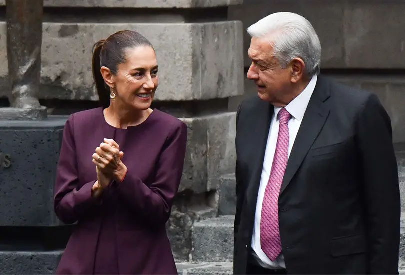 AMLO entregará la banda presidencial a Claudia Sheinbaum en una ceremonia en San Lázaro el próximo 1 de octubre AMLO entregará la banda presidencial a Claudia Sheinbaum en una ceremonia en San Lázaro el próximo 1 de octubre
