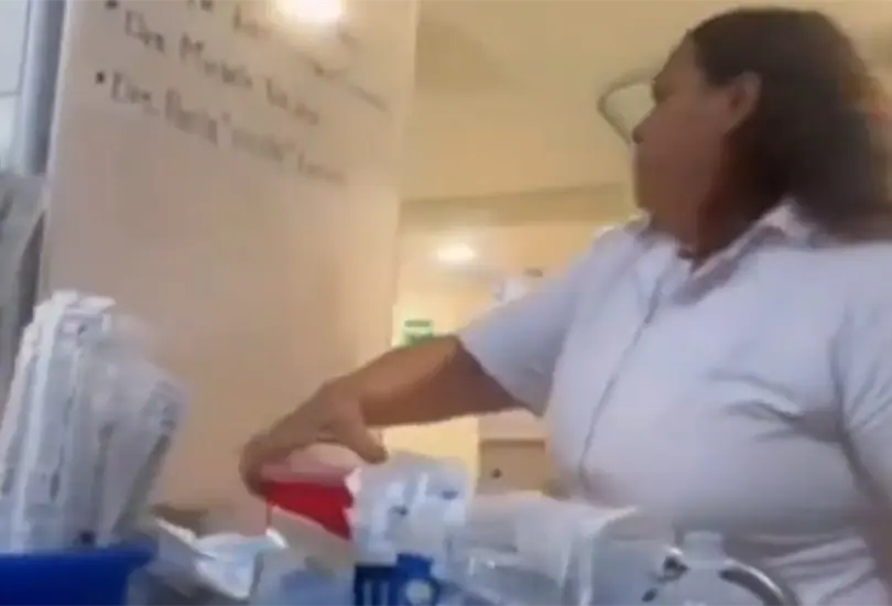 Enfermera ataca a sus compa&ntilde;eros con jeringas usadas