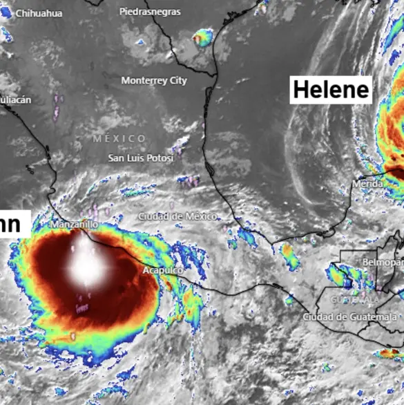 Huracán "Helene" y Tormenta "John" EN VIVO: hoy 26 de septiembre