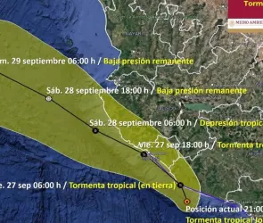 Huracán "Helene" y Tormenta "John" EN VIVO: hoy 26 de septiembre