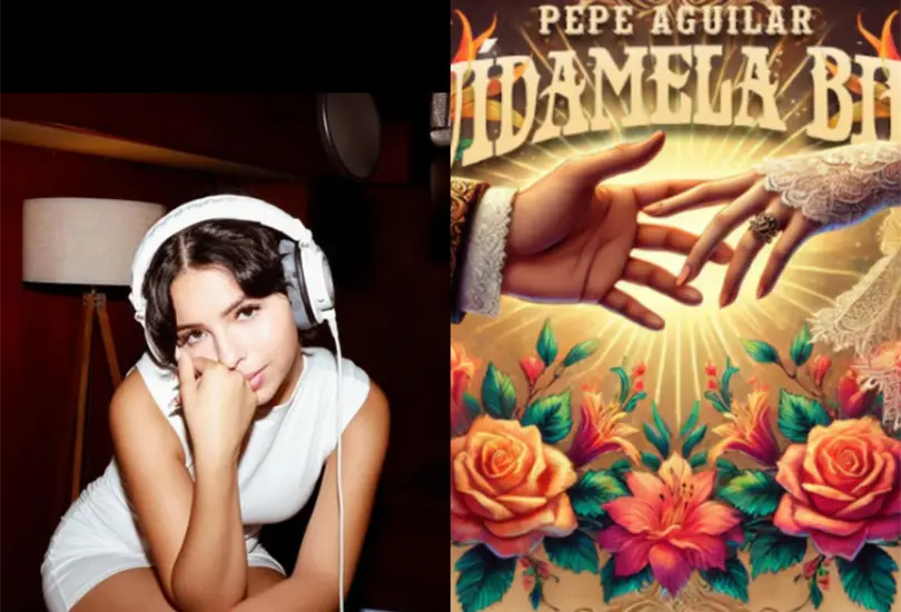 La cantante reaccion&oacute; a las pol&eacute;micas referencias de su padre a su esposo Christian Nodal.