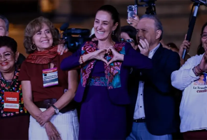 Sheinbaum expres&oacute; estar lista y fuerte para asumir la Presidencia de la Rep&uacute;blica el 1 de octubre de 2024.