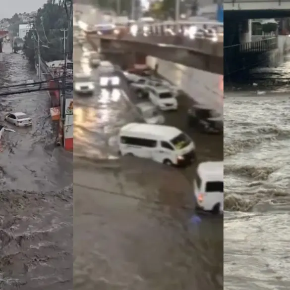 Intensas lluvias inundan Tultitlán, Ecatepec y Coacalco | FOTOS Y VIDEOS