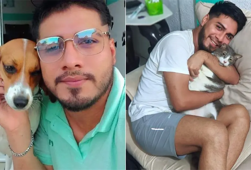 El joven fue despedido por varias personas El joven fue despedido por varias personas