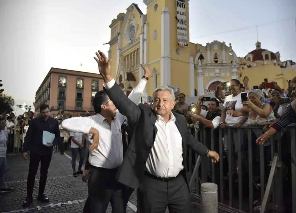 El 2 de diciembre de 2018, Andrés Manuel Lopez Obrador, presidente de México, realizó su primer encuentro con habitantes de Veracruz en la Plaza Lerdo ubicada en el centro de Xalapa de Enríquez.