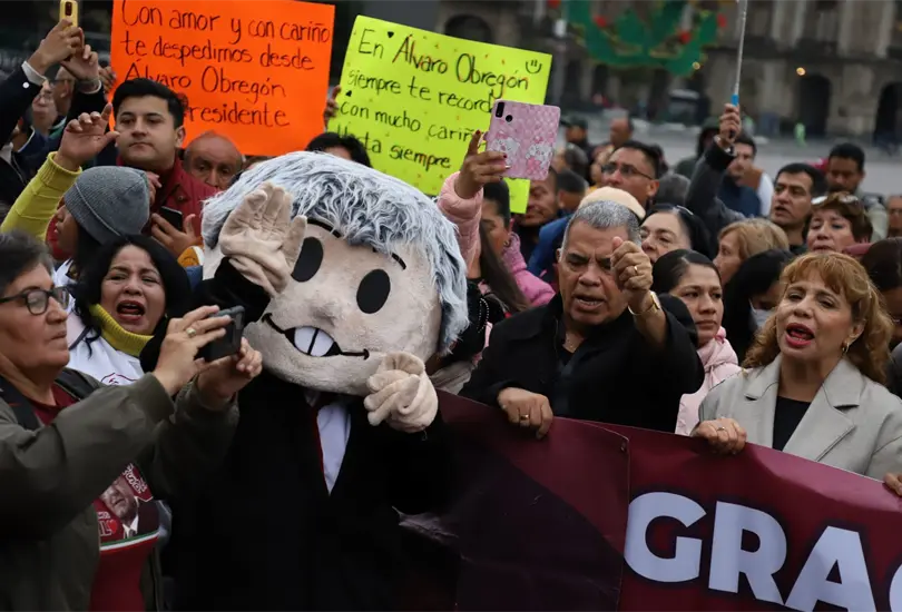 AMLO dejar&aacute; Palacio Nacional a las 18:00 horas