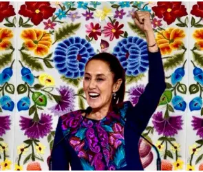 Así será el vestido que portará Sheinbaum en su toma de protesta